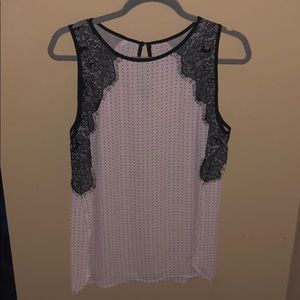Ann Taylor LOFT sleeveless blouse size M